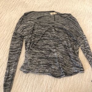 Black and grey long sleeve